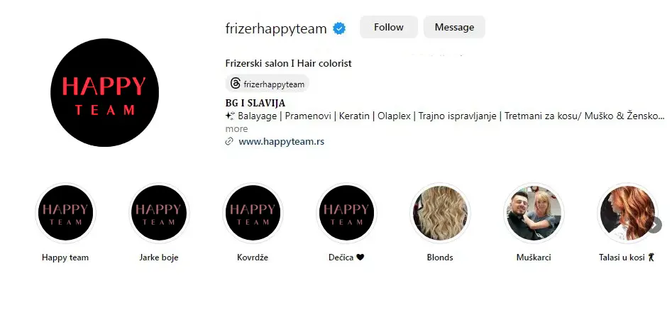 happy team Belgrade Happy Team salon