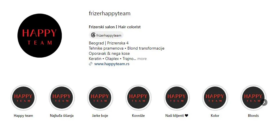 Happy Team Belgrade Happy Team salon